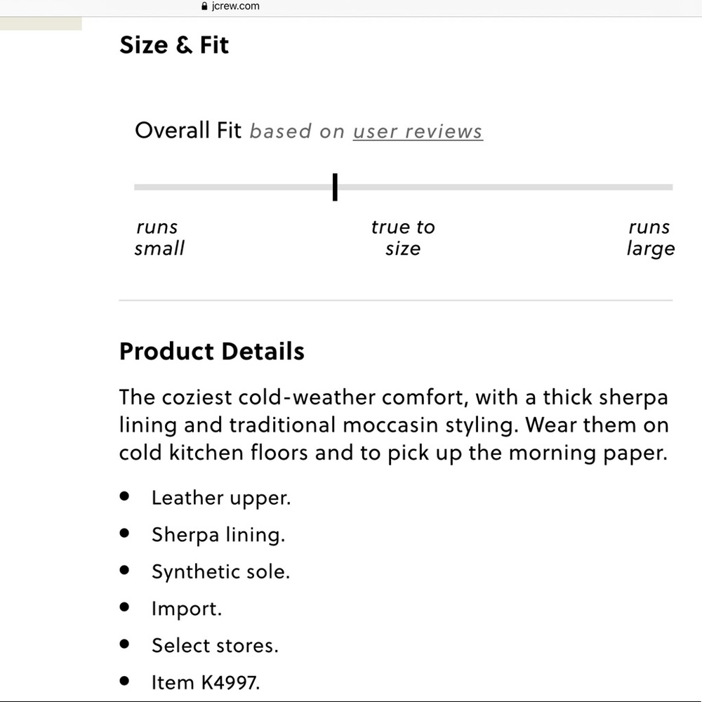 NWT J. Crew Leather Classic Lodge Moccasins - Picture 3 of 3